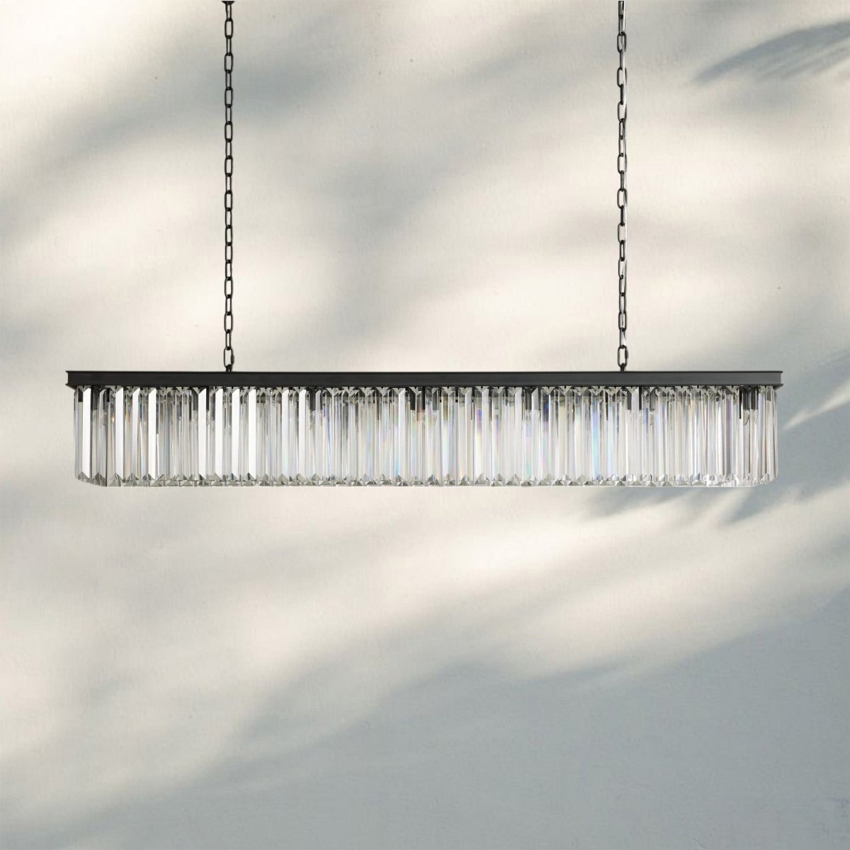 Leyland Rectangular Chandelier 60''72'' - Auralume